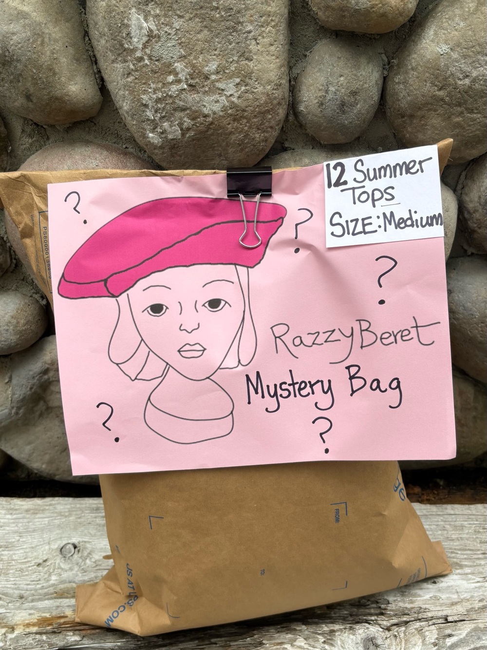 12 Medium Summer Tops Mystery Bag